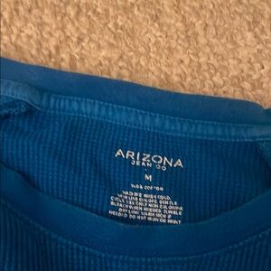 Arizona Jean Co. Blue and white long sleeve